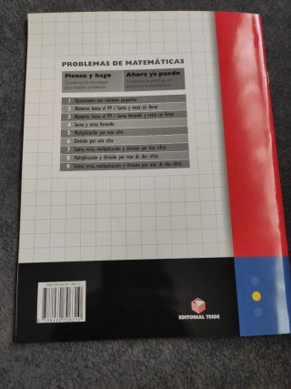 Pienso y hago 4. Cuaderno de problemas de matem...