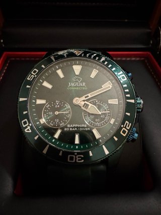 Jaguar Connected J990 Reloj Verde