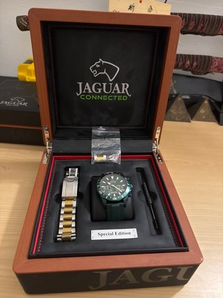 Jaguar Connected J990 Reloj Verde