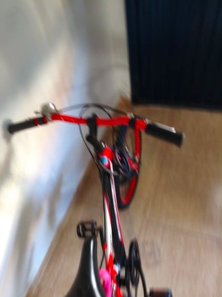 Bicicleta 20 Roja y Negra