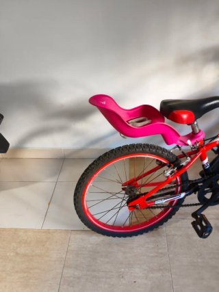 Bicicleta 20 Roja y Negra