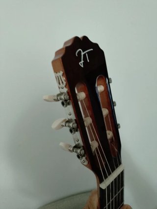 Guitarra española autoamplificada