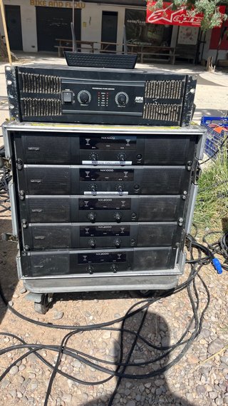 Line Array Completo CR AUDIO componentes FAITAL