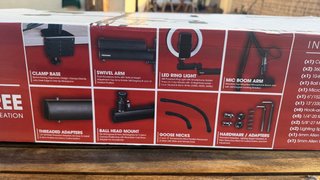 Podcast kit All-in-One Content Creation Setup