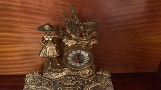 Reloj de bronce vintage Portugal
