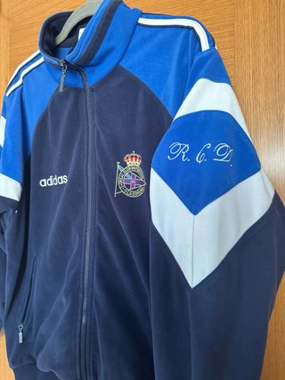 Chaqueta Vintage RCD La Coruña Adidas