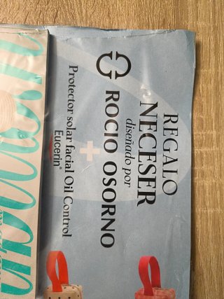 Revista women con neceser Rocío Osorno