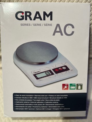 Báscula GRAM AC Acero Inoxidable