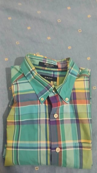 Camisa GANT cuadros hombre Talla L