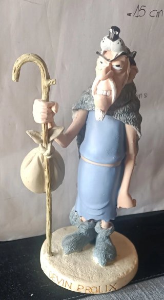 Figura resina Prolix el adivino 19 Astérix Plastoy