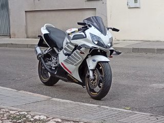 Honda CBR 600f Sportbike Blanca/Gris