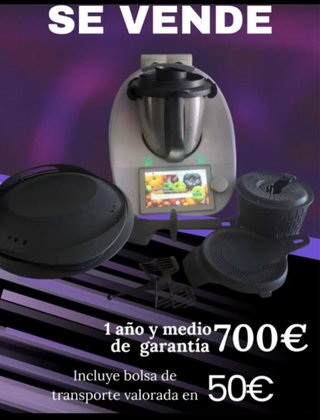 Robot Cocina Thermomix TM6 + Accesorios