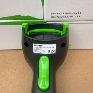 Scanner Barcode Custom SM410 1D Nuovo Kit Completo