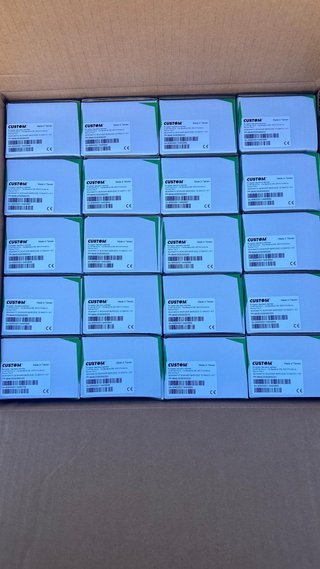 Scanner Barcode Custom SM410 1D Nuovo Kit Completo