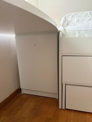 Dormitorio juvenil con cajones