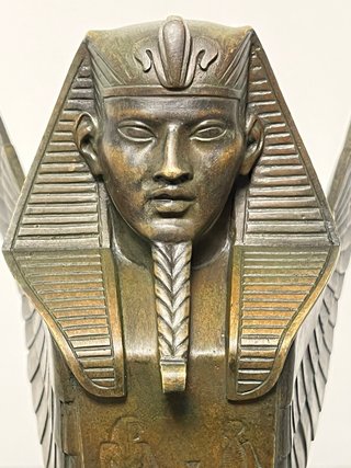 Escribanía Tintero Napoleón III - con inventario