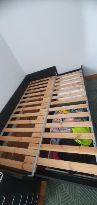 Cama Brimnes IKEA Negro Madera