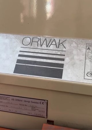 Prensa compactadora Orwak horizontal