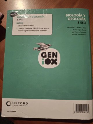 Biología y Geología 3º ESO. Libro del estudiant...