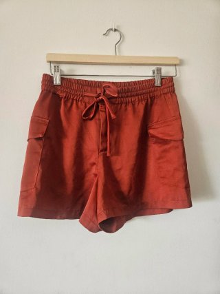Pantalón corto Zara naranja