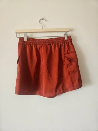 Pantalón corto Zara naranja