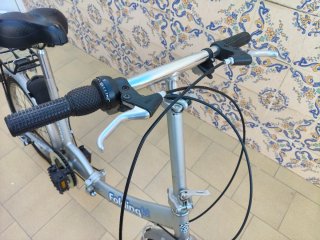 Bicicleta Plegable Folding 08 Plata