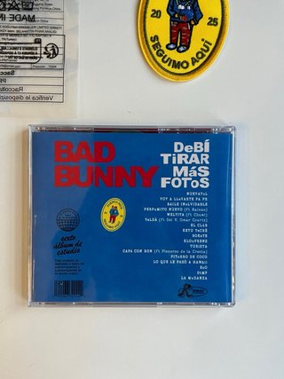 Bad Bunny DTMF CD + Parche Colección