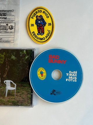 Bad Bunny DTMF CD + Parche Colección