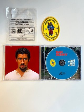 Bad Bunny DTMF CD + Parche Colección