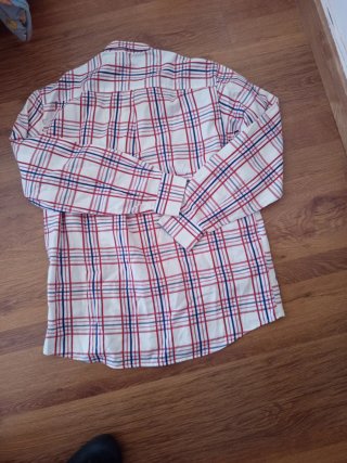 Camisa Petegaz Cuadros Rojo Blanco