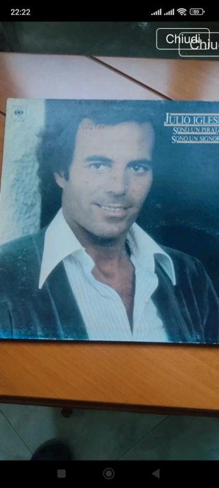 Vinile 33 giri Julio Iglesias Sono un pirata...