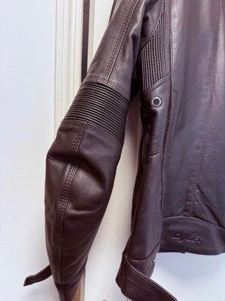 Chaqueta Moto Cuero DXR Icarus Marrón