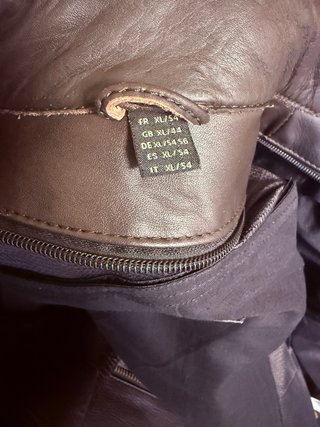 Chaqueta Moto Cuero DXR Icarus Marrón