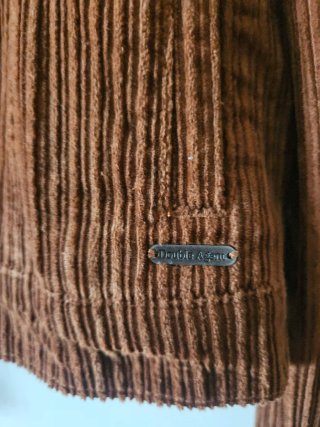 Chaqueta Corduroy Marrón Forro Borreguito
