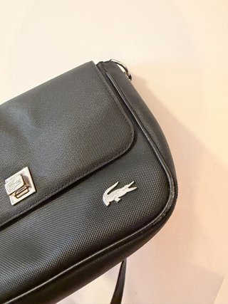 Bolso Lacoste Negro Mujer