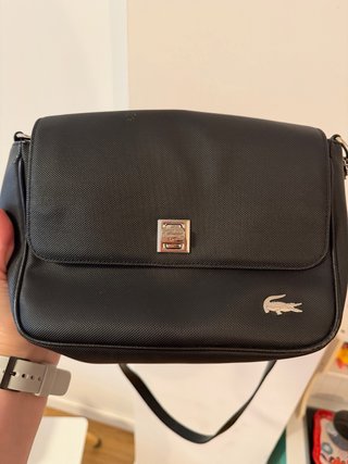 Bolso Lacoste Negro Mujer