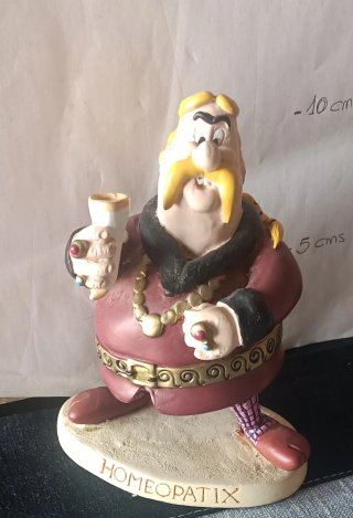 Figura resina Homeopatix 54 Astérix Plastoy Atlas