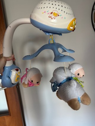 Móvil cuna Vtech ovejas proyector