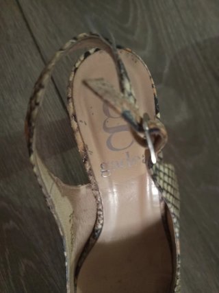 Sandalias Slingback Animal Print