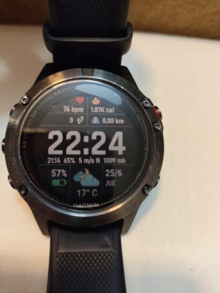 Reloj Garmin Fenix 5 Negro
