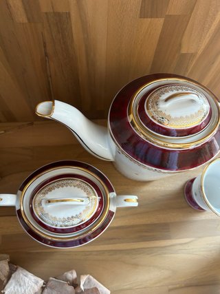 Juego de cafe mazagran porcelana francesa