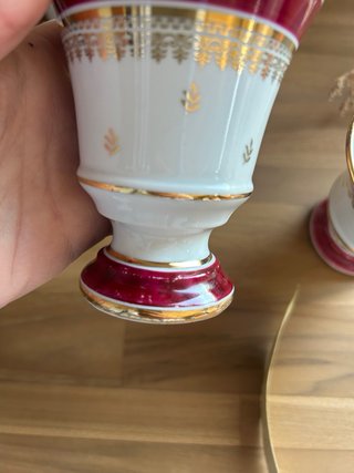 Juego de cafe mazagran porcelana francesa