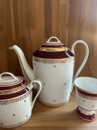 Juego de cafe mazagran porcelana francesa