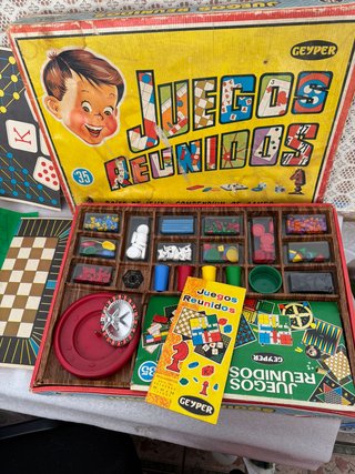 Juegos Reunidos 35 Geyper Antiguo Completo