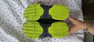 Zapatillas Padel KUIKMA Negras y Verdes