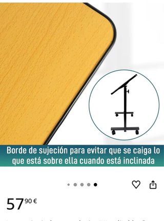 Mesa abatible