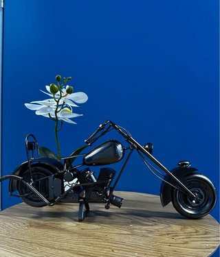 Miniatura Moto Chopper Metal 40cm