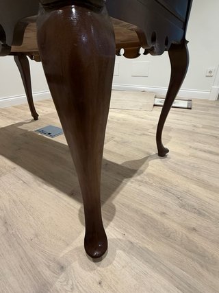 Mesa escritorio colonial madera