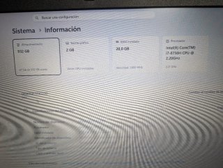 Portátil Lenovo IdeaPad 330 15ICH 20GB 256+750GB 1
