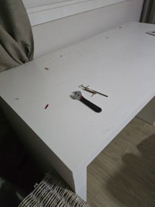 Escritorio MALM IKEA Blanco